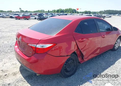 2016 Toyota Corolla Le z USA, uszkodzony, nr VIN 2T1BURHE2GC517396